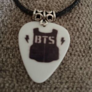 BTS  GUITAR PICK NECKLACE